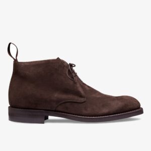 Cheaney Jackie III brown suede men's chukka boots