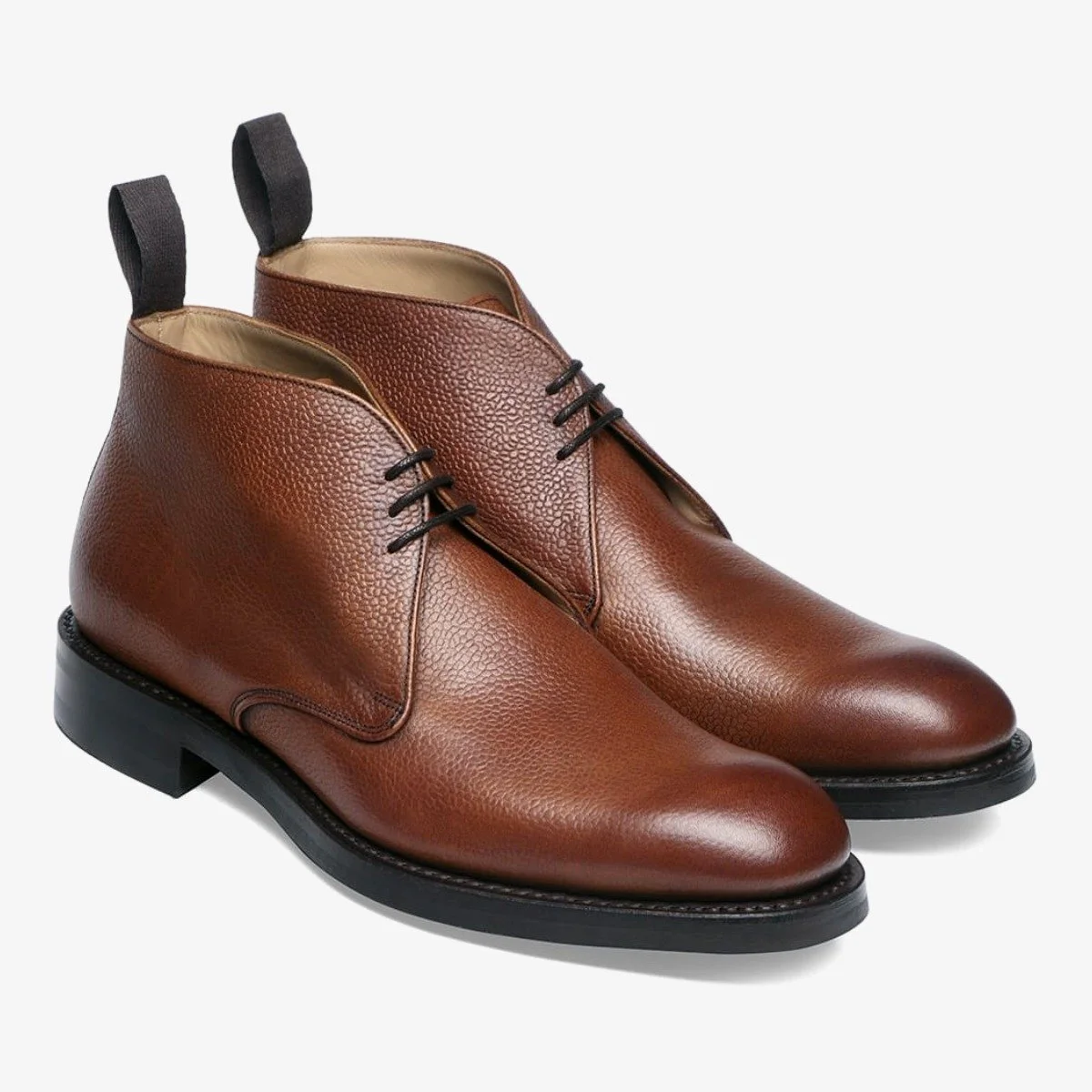 Cheaney Jackie III mahogany men's chukka boots