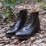 Cheaney Jarrow tamsiai rudi suvarstomi auliniai batai