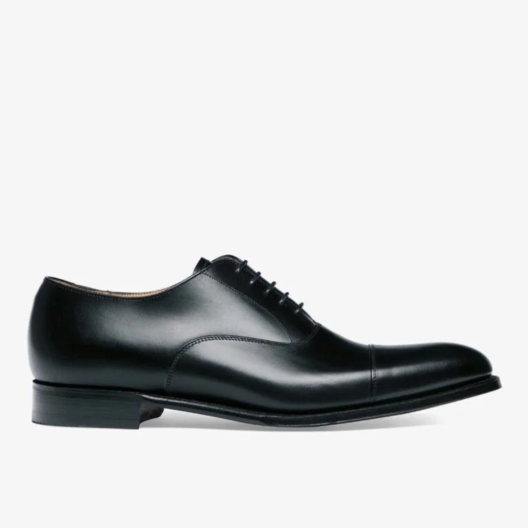 Cheaney Lime black toe cap men's oxford shoes