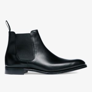 Cheaney Threadneedle black men's Chelsea boots