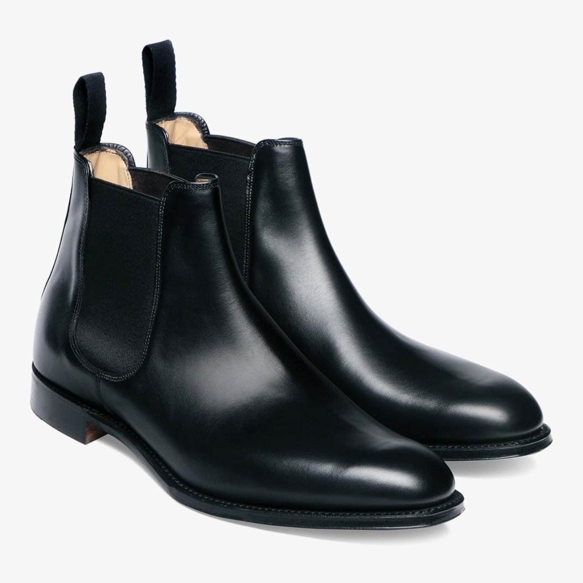 Cheaney Threadneedle black Chelsea boots