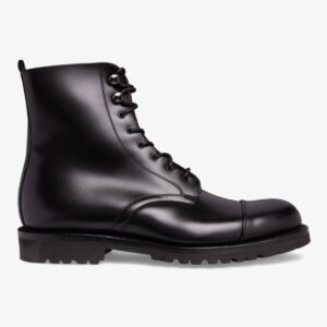 Cheaney Trafalgar black men's toe cap boots