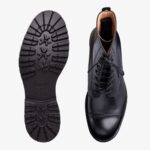 Cheaney Trafalgar black toe cap lace-up boots