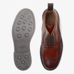 Cheaney Tweed rausvai rudi brogai suvarstomi auliniai batai