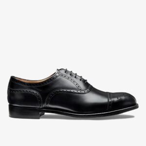 Cheaney Wilfred black brogue men's oxford shoes
