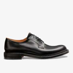 Cheaney Wye II black men's blucher shoes