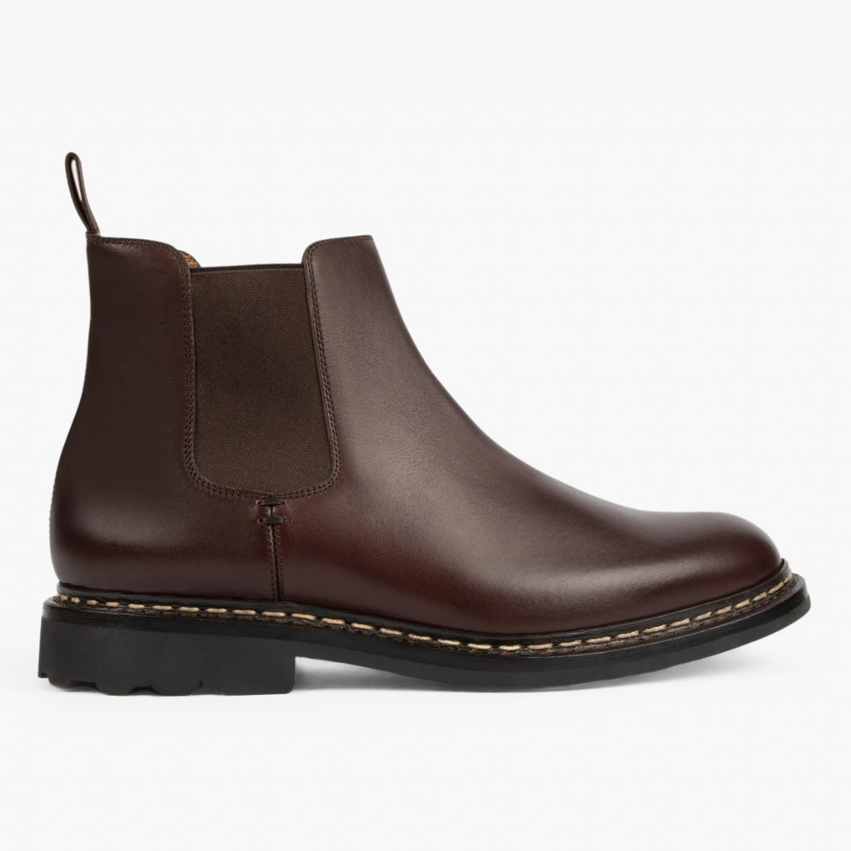 Heschung Tremble moro dark brown Chelsea boots