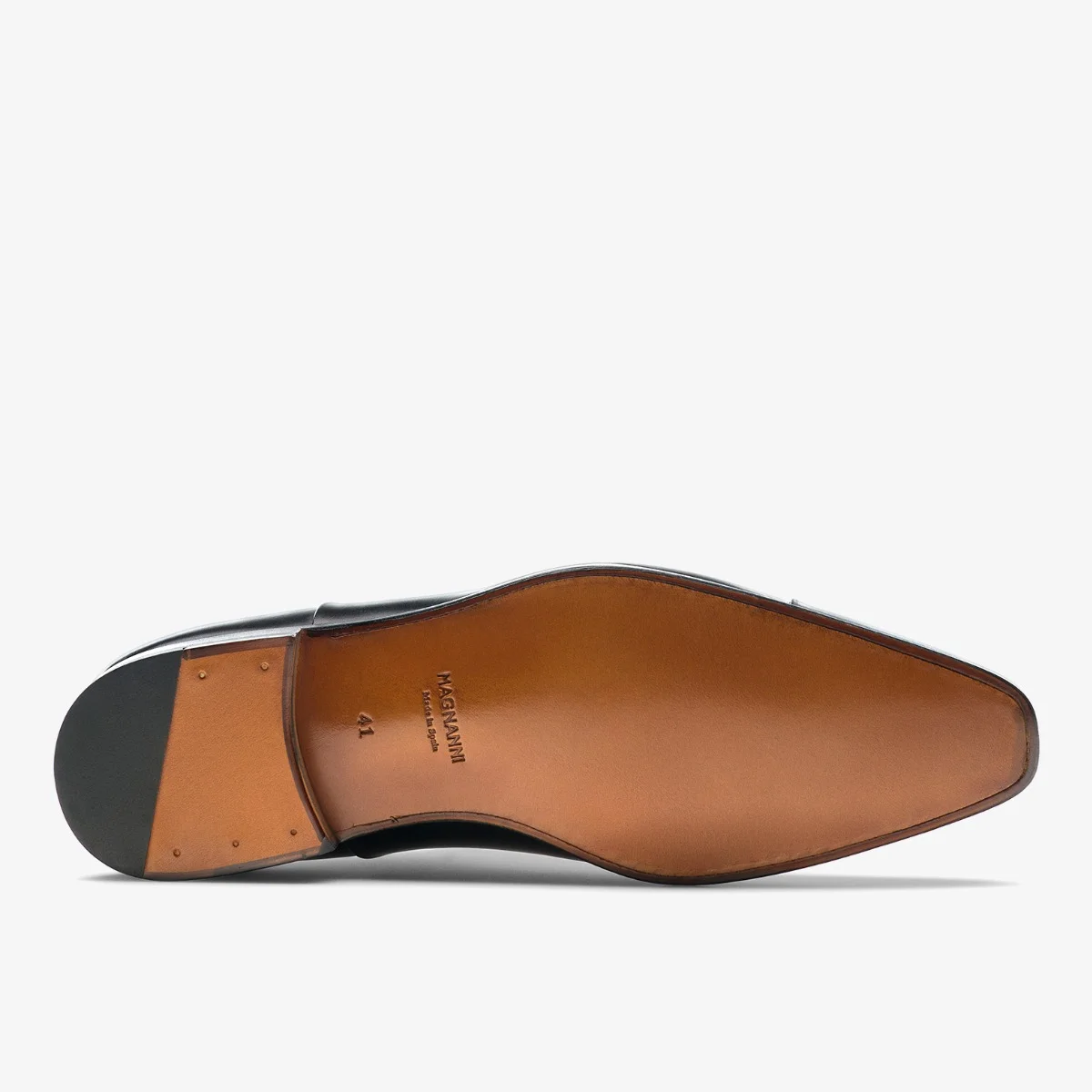 Magnanni Milos black toe cap oxford shoes