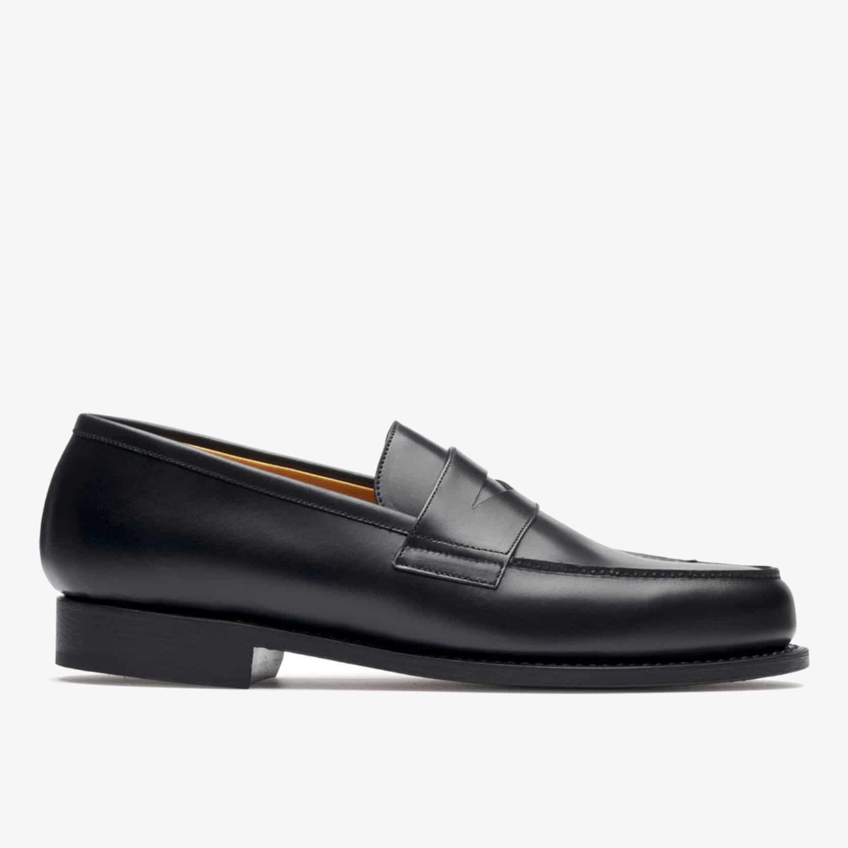 Paraboot Adonis Cuir lisse noir penny loafers