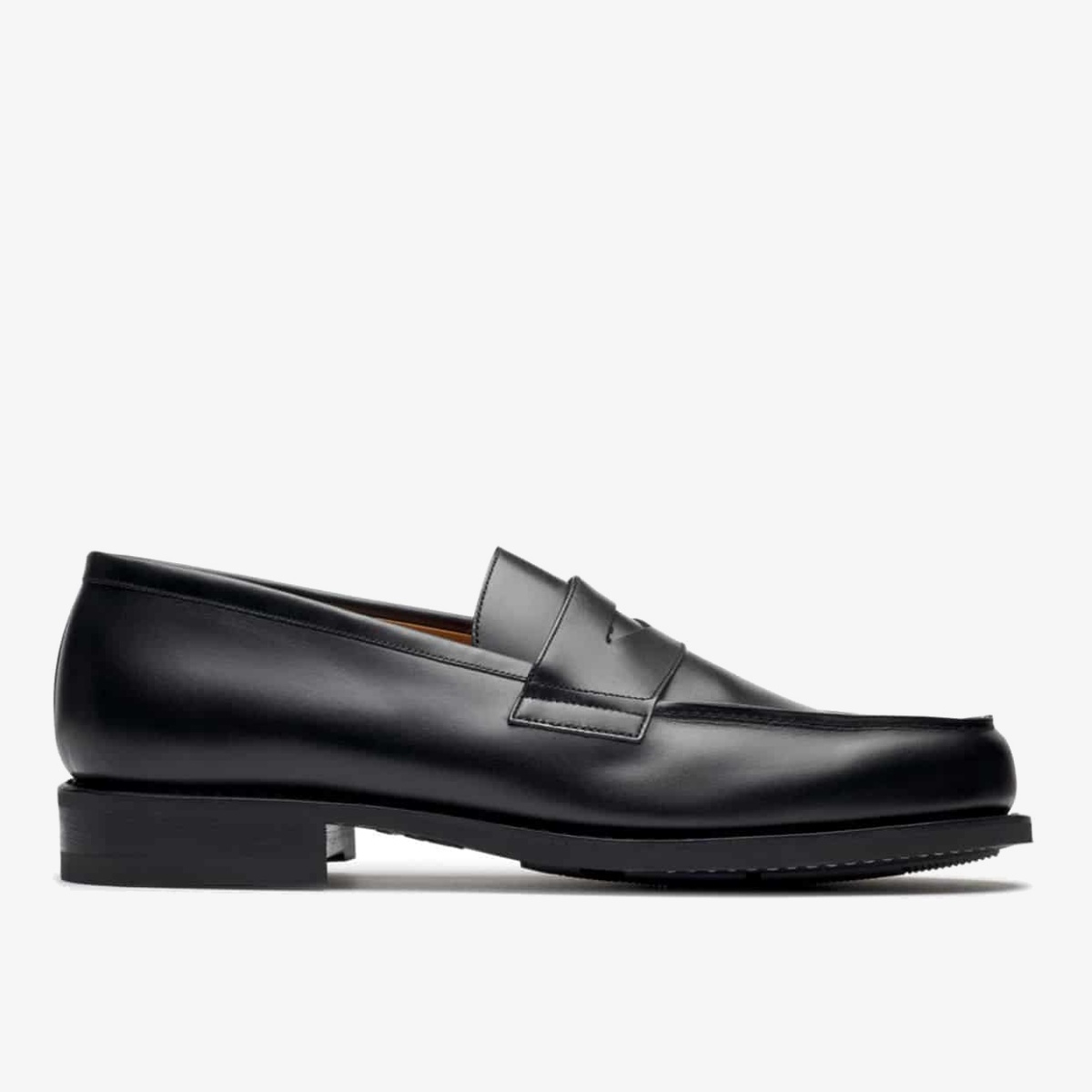 Paraboot Adonis Galaxy Fine lisse noir penny loafers