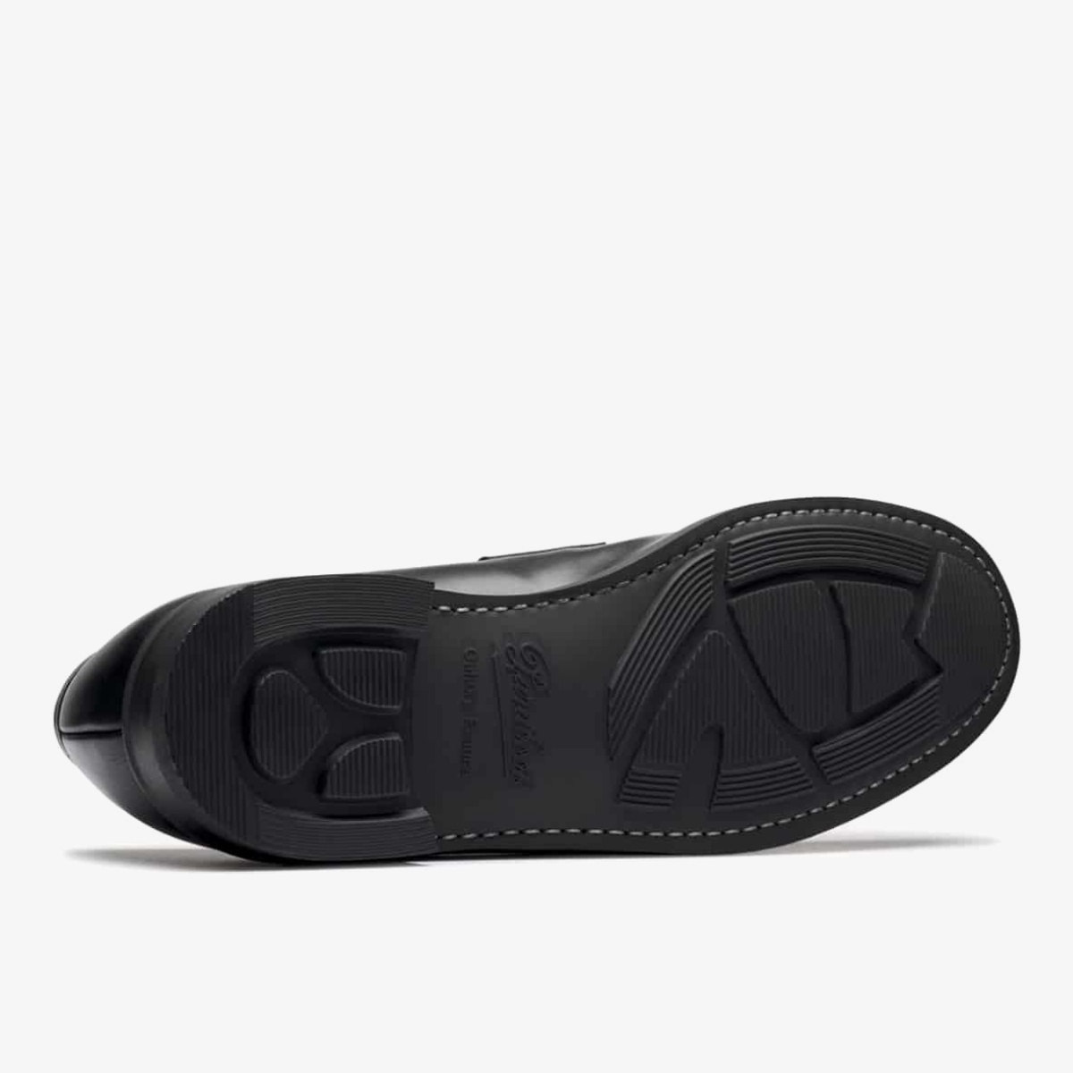 Paraboot Adonis Galaxy Fine lisse noir penny loafers