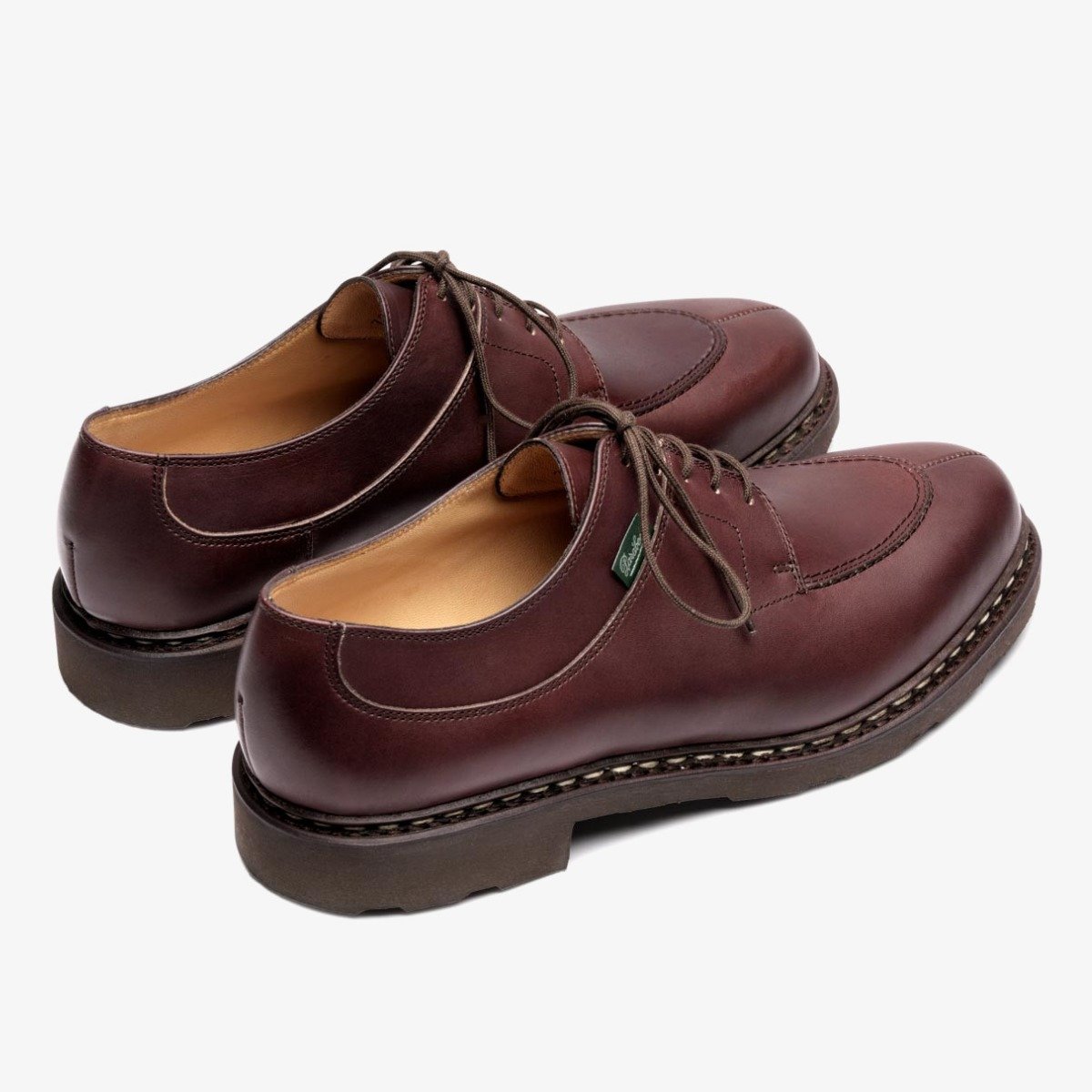 Paraboot Avignon Café Split Toe Derby Shoes