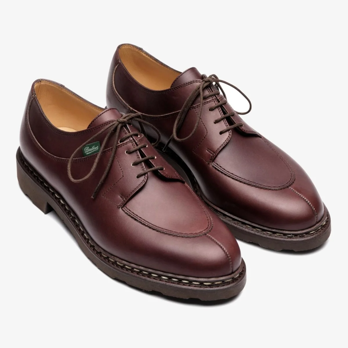 Paraboot Avignon Griff II lisse café derby shoes