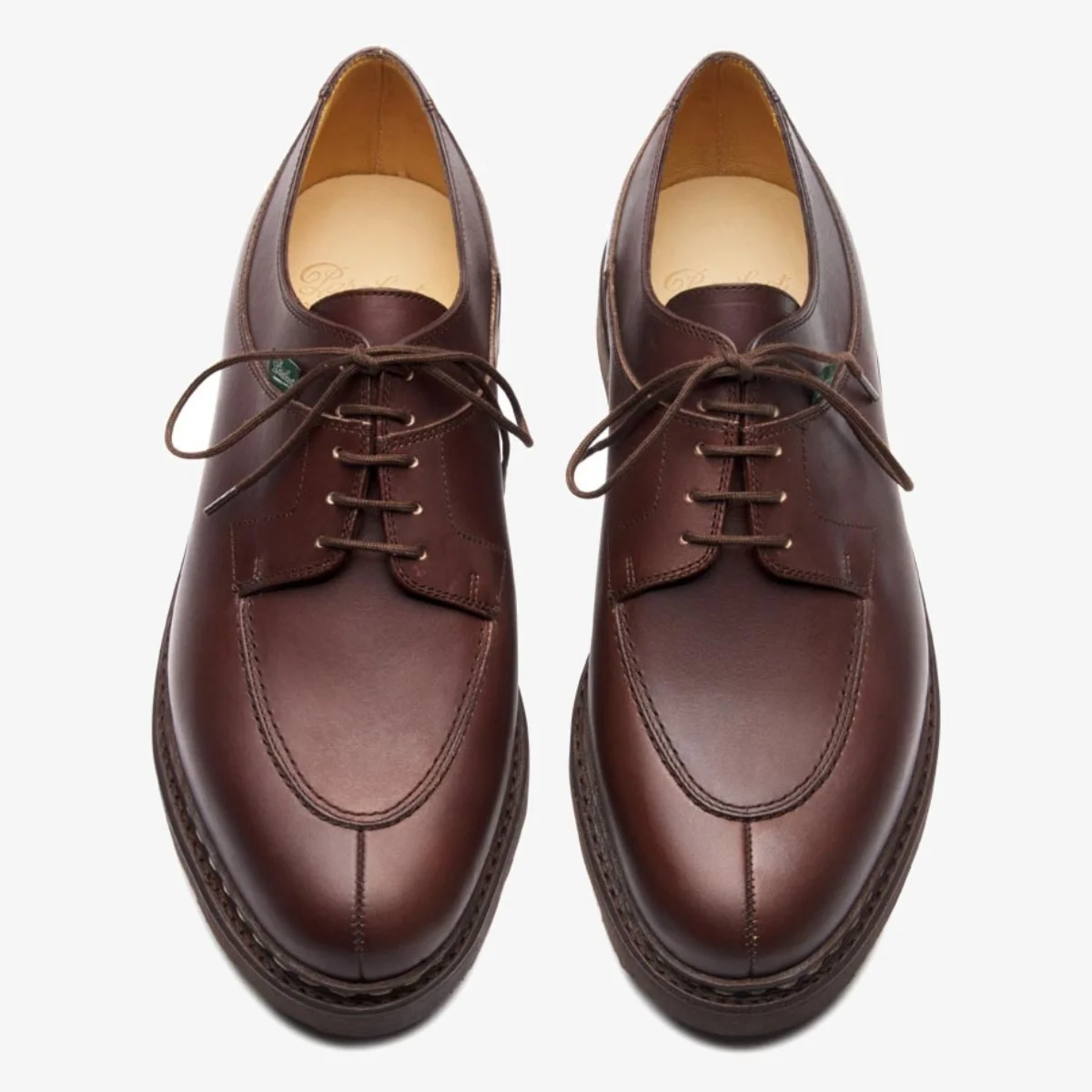 Paraboot Avignon Griff II lisse café derby shoes