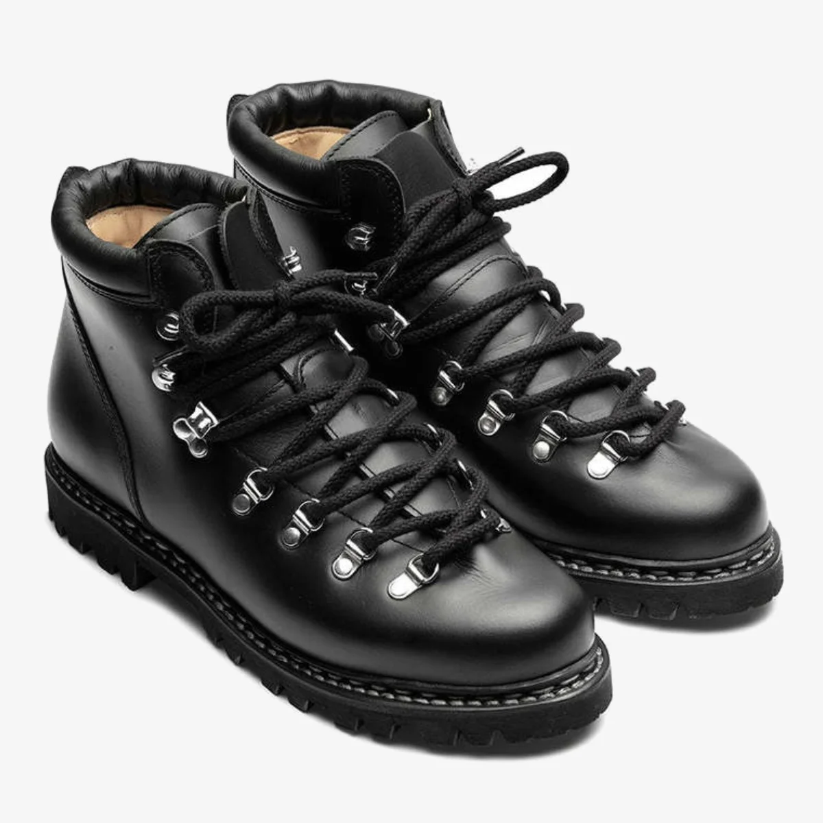 Paraboot Avoriaz Jannu lisse noir hiker boots