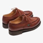 Paraboot Chambord Marron Apron Toe Derby Shoes - The Noble Dandy