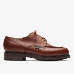 Paraboot Chambord Tex lisse marron derby shoes