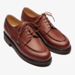 Paraboot Chambord Tex lisse marron derby shoes