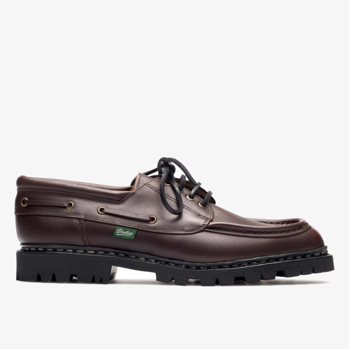 Paraboot Chimey Jannu lisse ébène boat shoes