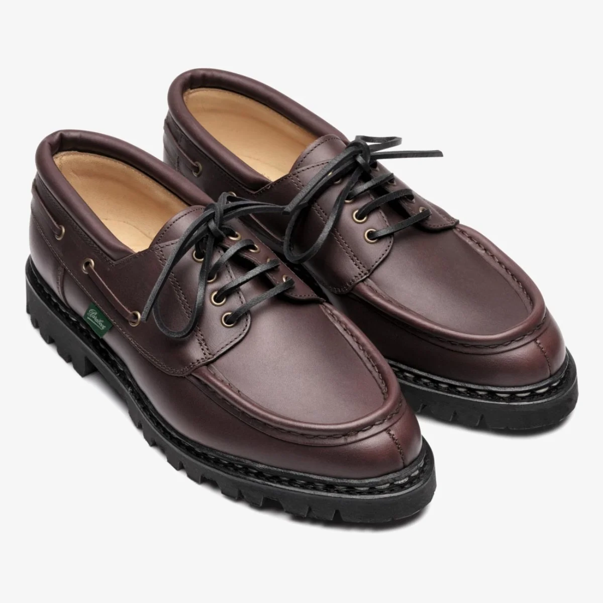 Paraboot Chimey Jannu lisse ébène boat shoes