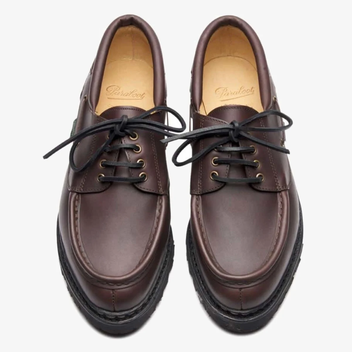 Paraboot Chimey Jannu lisse ébène boat shoes