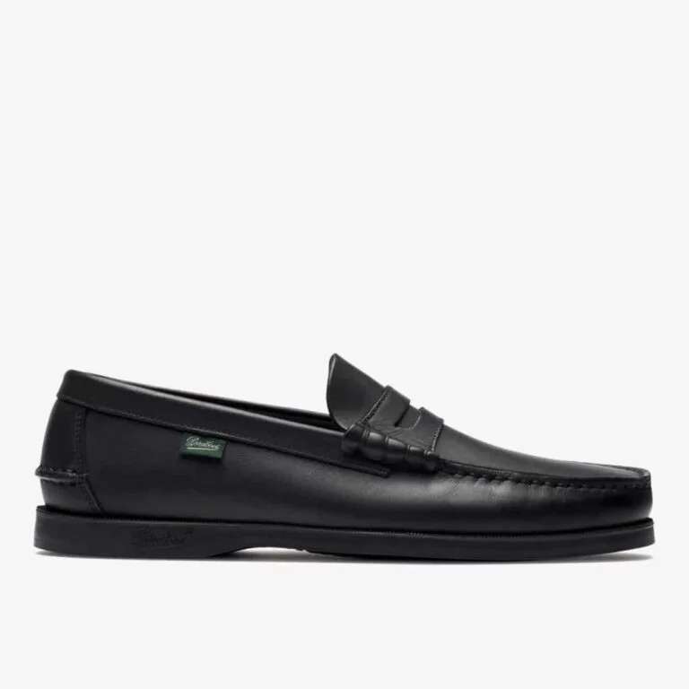Paraboot Coraux Marine lisse noir penny loafers
