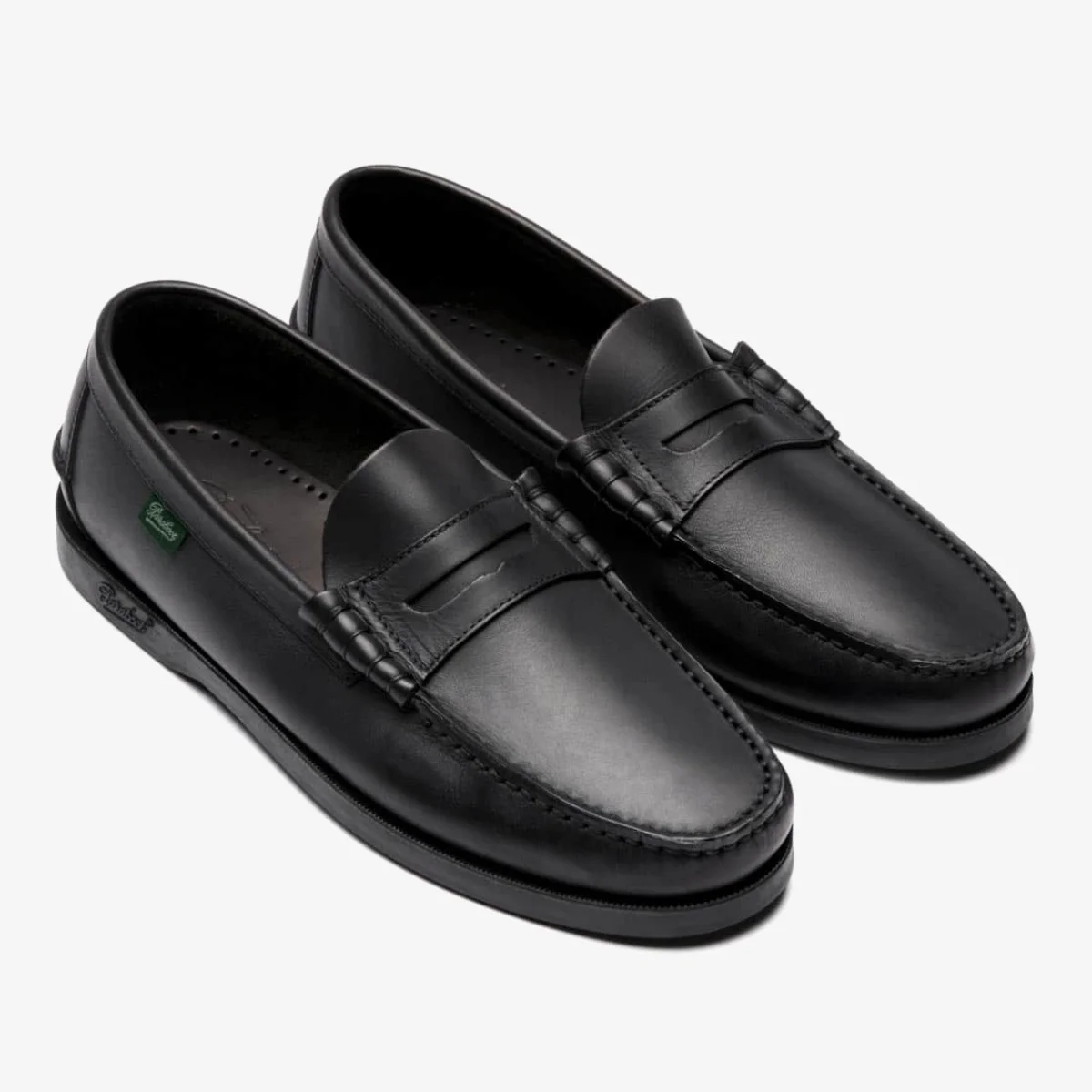 Paraboot Coraux Marine lisse noir penny loafers