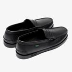 Paraboot Coraux Marine lisse noir penny loafers