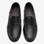 Paraboot Coraux Marine lisse noir penny loafers