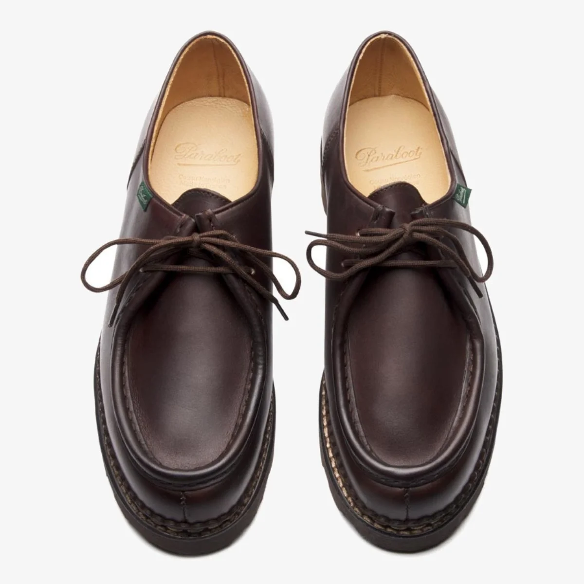 Paraboot Michael Marche II lisse café derby shoes