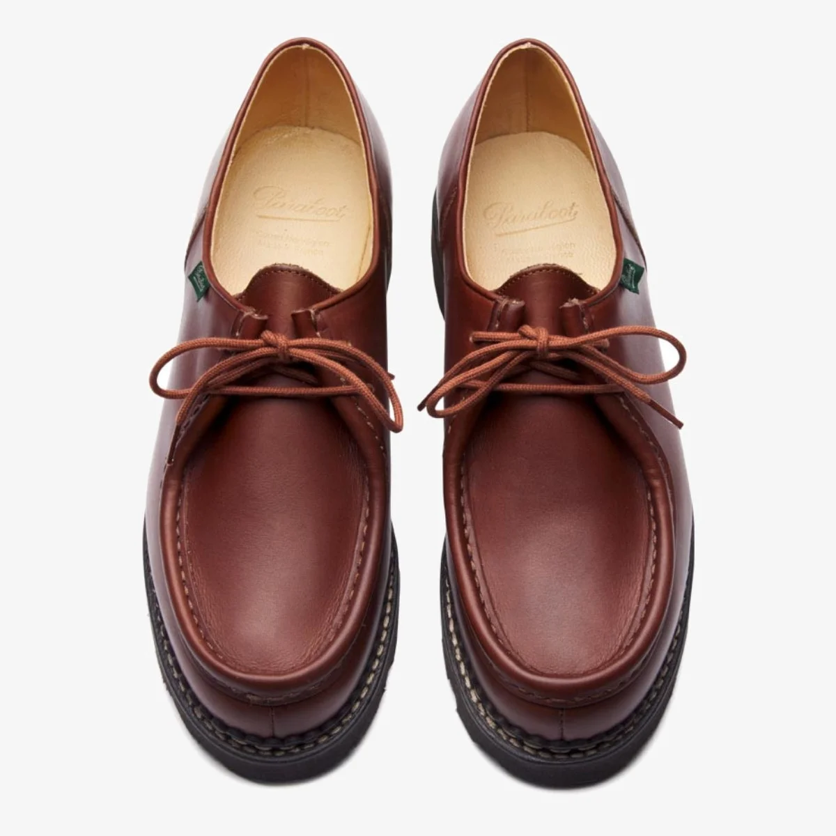 Paraboot Michael Marche II lisse marron derby shoes