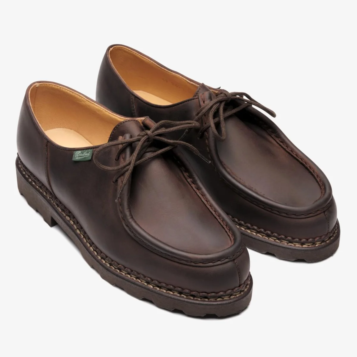 Paraboot Michael Marche II marron nubuck gringo derby shoes
