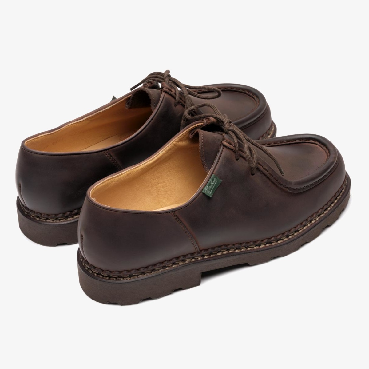 Paraboot Michael Marche II marron nubuck gringo derby shoes