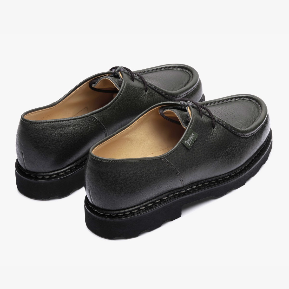Paraboot Michael Marche Cerf Kaki Derby Shoes - The Noble Dandy