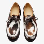 Paraboot Michael Marche poils vache derby shoes