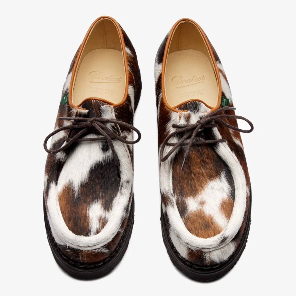 Paraboot Michael Marche poils vache derby shoes