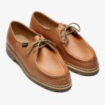 Paraboot Michael Marche vegetal camel derby shoes
