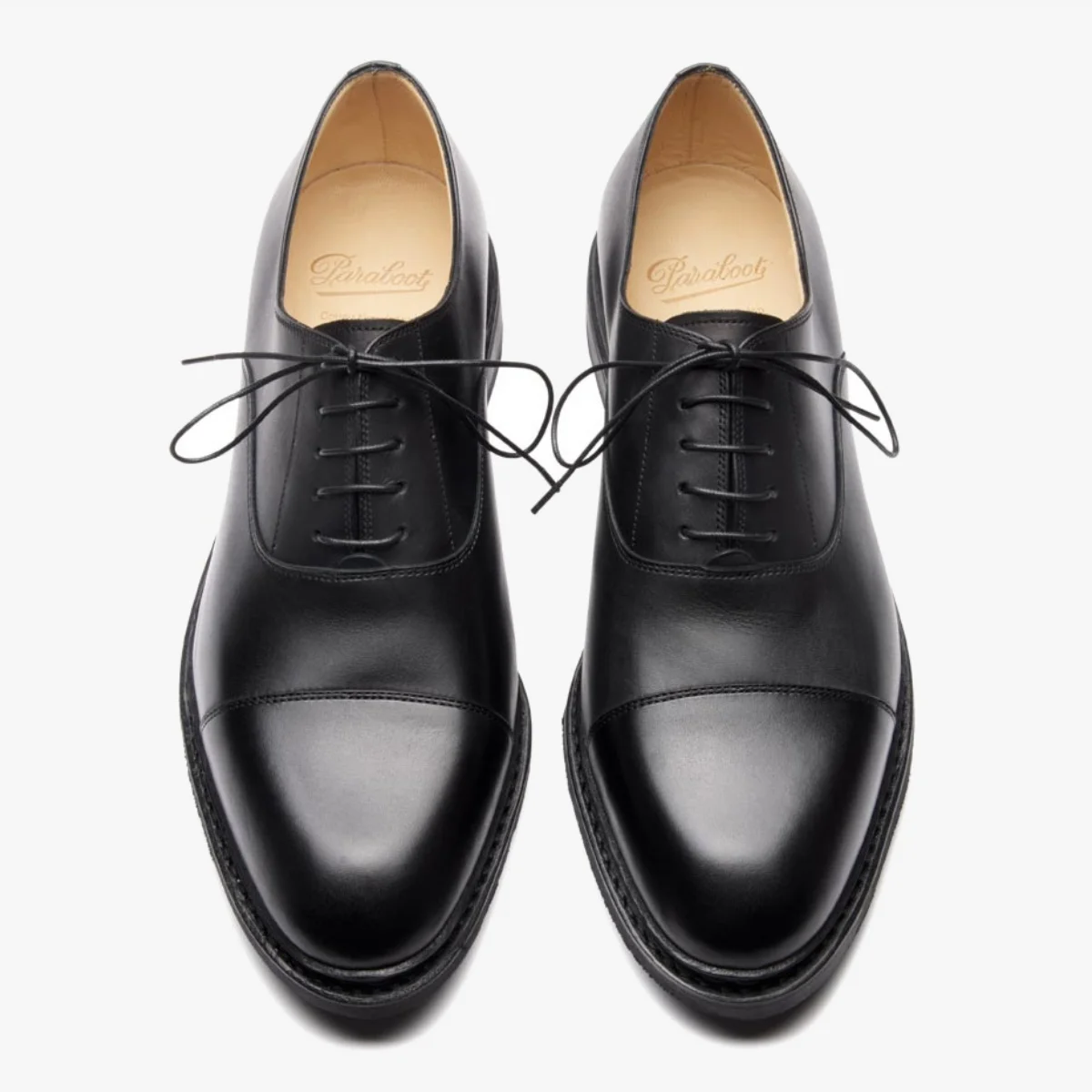 Paraboot Montaigne Actem NV Lisse Noir Oxford Shoes - The Noble Dandy Paraboot Montaigne Actem NV Lisse Noir Oxford Shoes - The Noble Dandy
