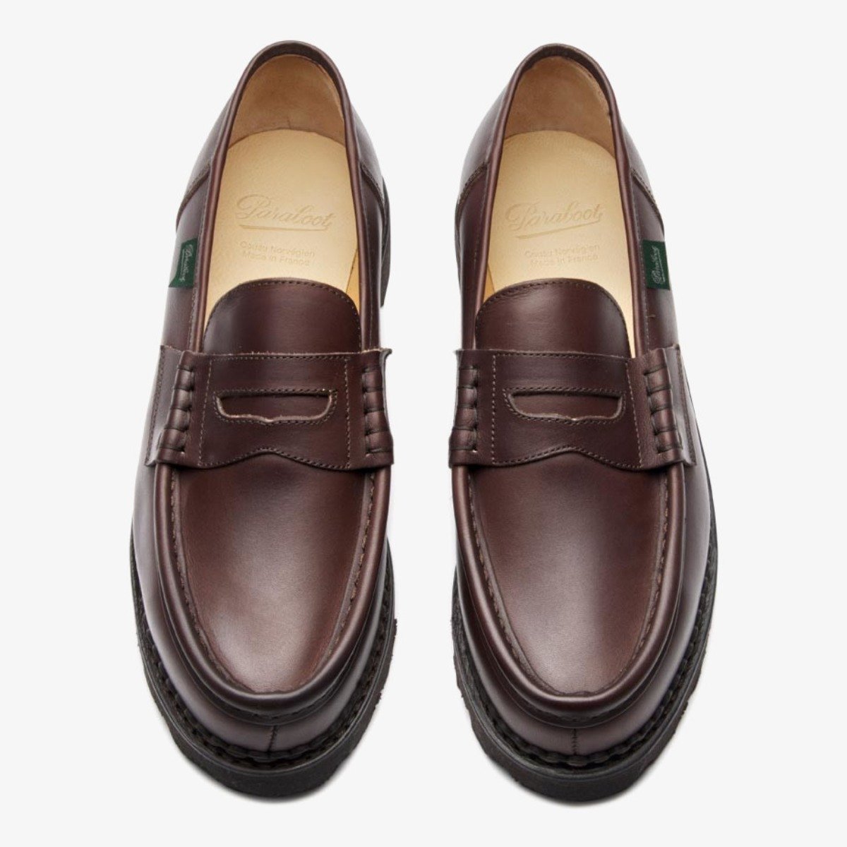 Paraboot Reims Café Penny Loafers