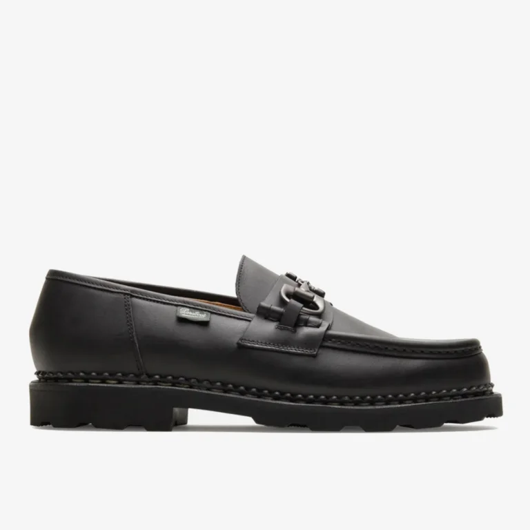 Paraboot Reims Marche Mors lisse noir ink loafers