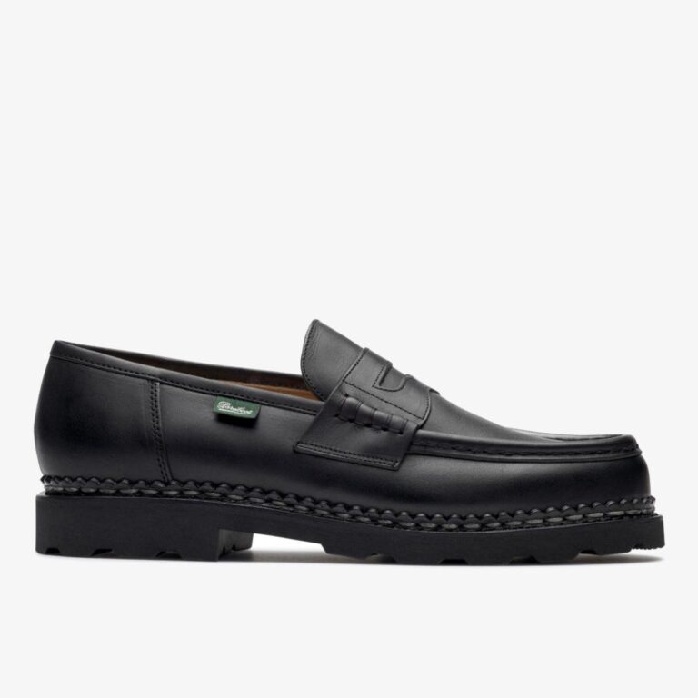 Paraboot Reims noir men's penny loafers