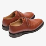 Paraboot Rousseau actem lisse bourbon derby shoes