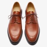 Paraboot Rousseau actem lisse bourbon derby shoes