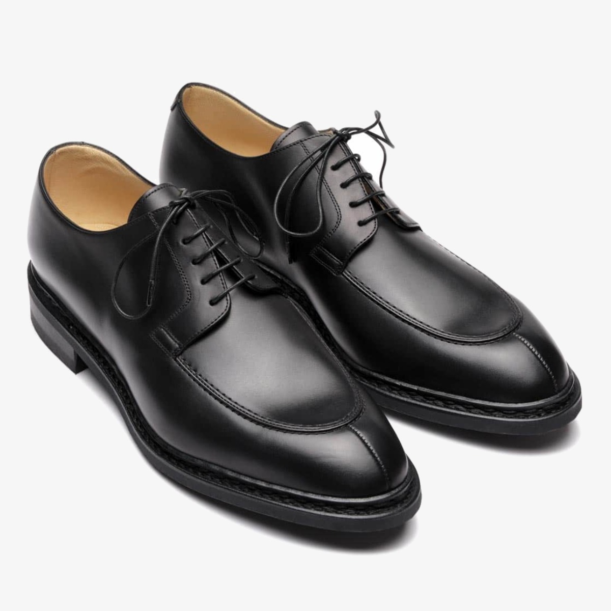 Paraboot Rousseau actem nv lisse noir derby shoes