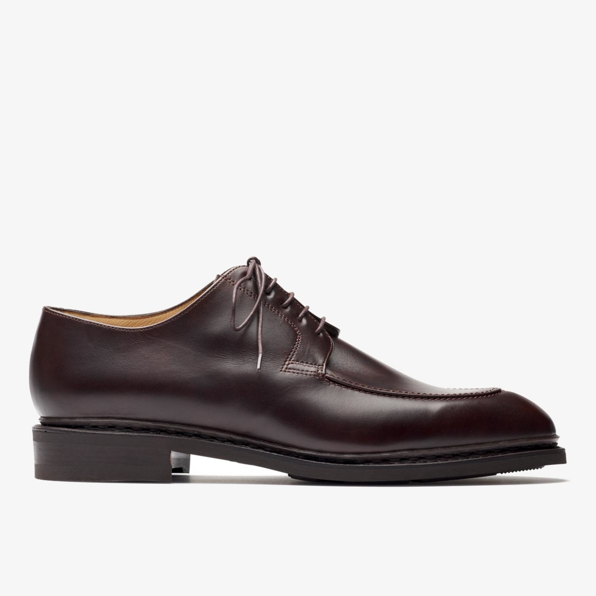 Paraboot Rousseau actem nv marron lisse ébène derby shoes