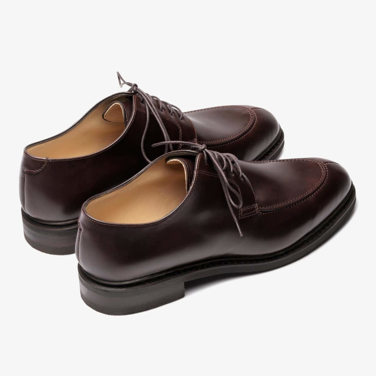 Paraboot Rousseau actem nv marron lisse ébène derby shoes